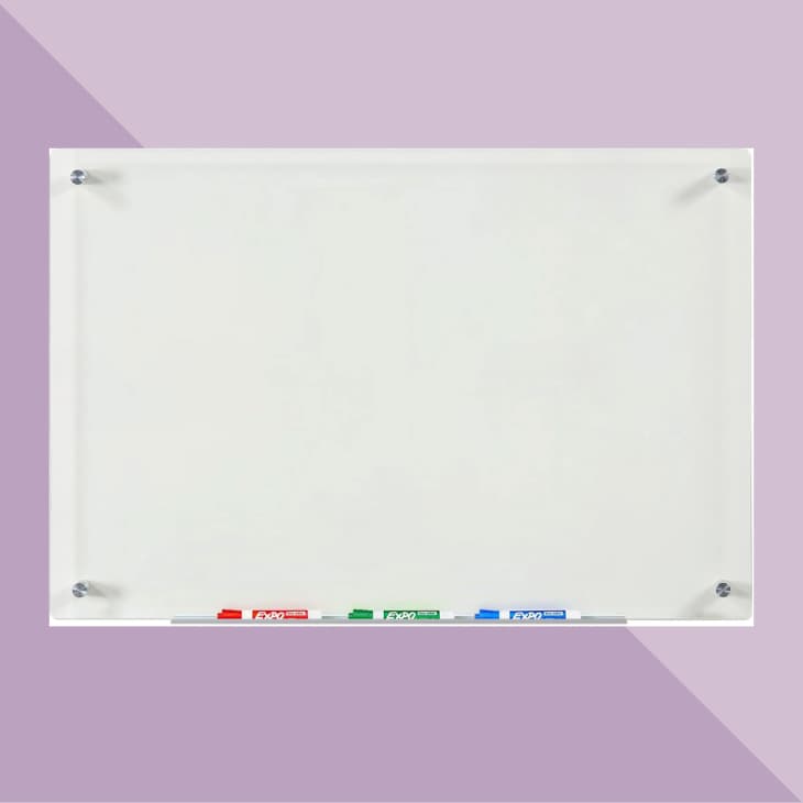 Clear Glass Dry-Erase Board (3x2) at Amazon