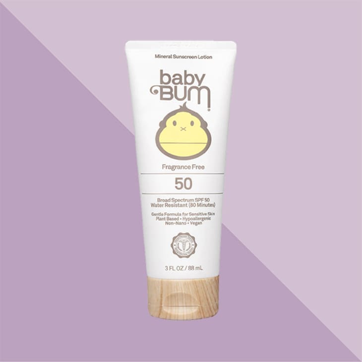 Baby Bum Mineral Sunscreen Lotion at Amazon