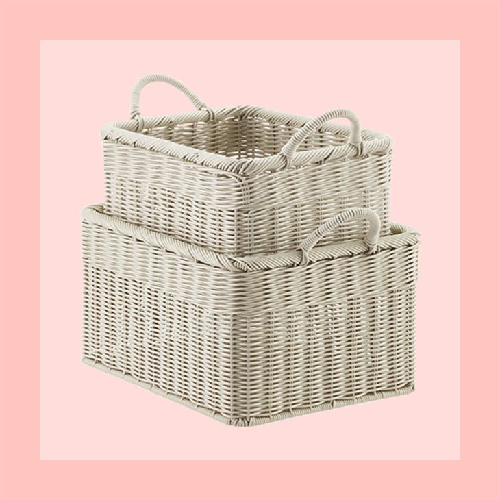 Woven Storage Bins at The Container Store