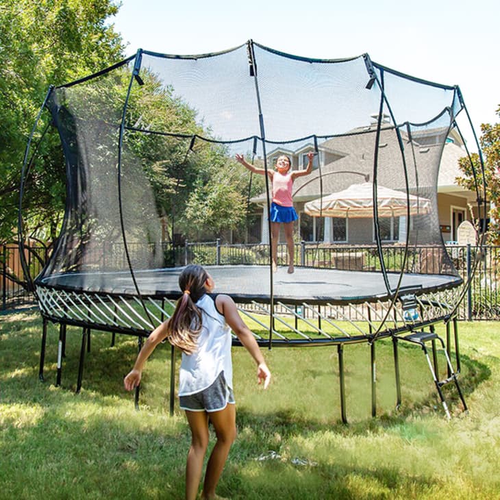 Product Image: Backyard Trampoline with Safety Enclosure