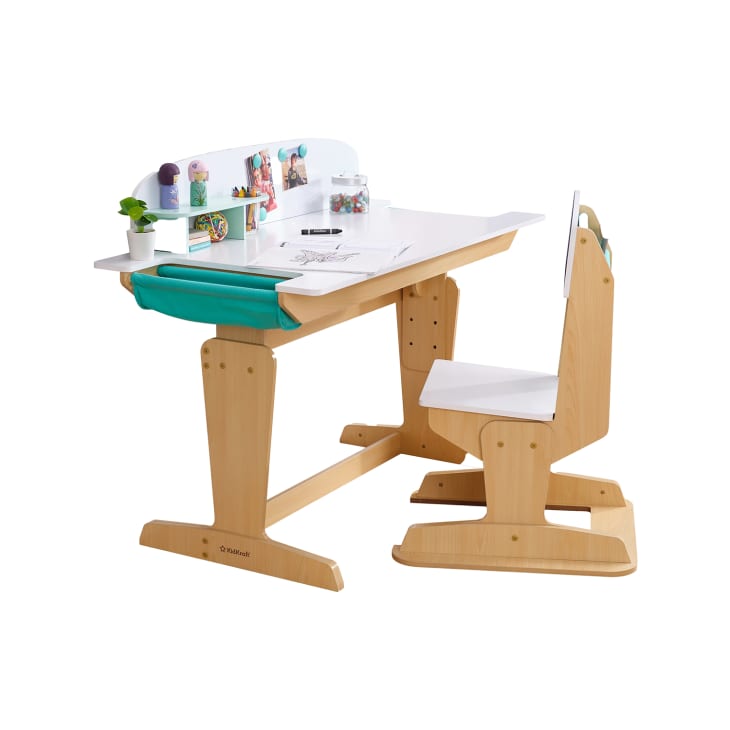 Grow Together Pocket Adjustable Writing Desk and Chair Set at Wayfair