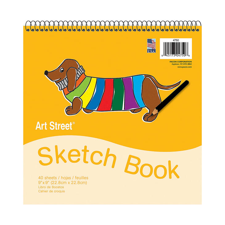 Product Image: Art Street Sketch Book, 40 Sheets, White