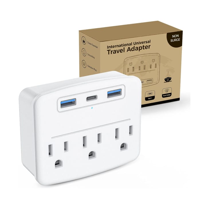 Product Image: Cruise Power Strip Foldable Non Surge Protector with USB Outlets
