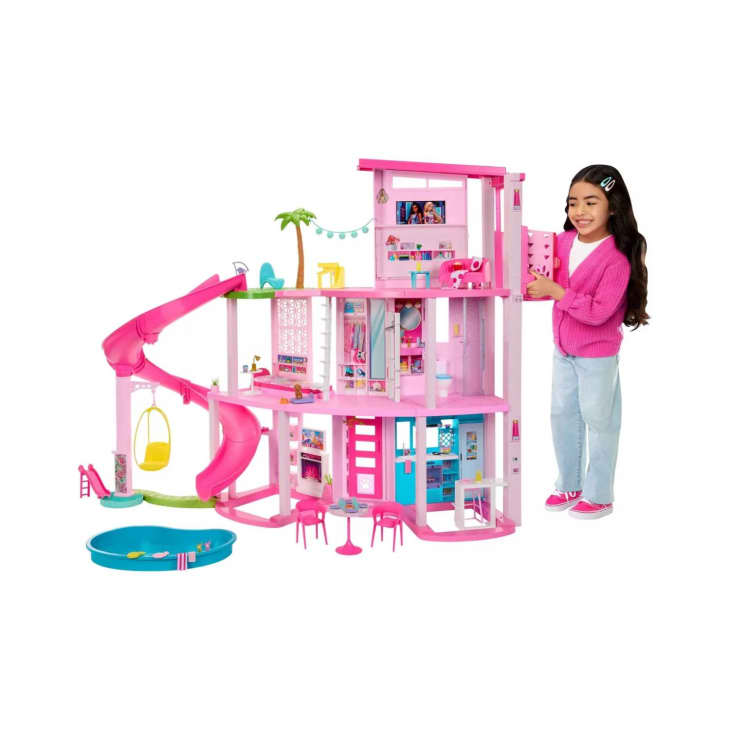 Product Image: Barbie Dreamhouse Pool Party Doll House with 75+ pc, 3 Story Slide
