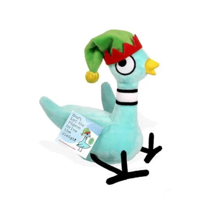 Product Image: The Pigeon Soft Toy in Holiday Hat