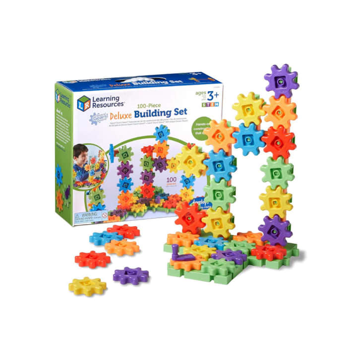 Product Image: Learning Resources Gears! Gears! Gears! 100-Piece Deluxe Building Set