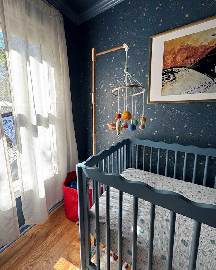 Before & After: This Space-Themed Nursery Is So Moody | Cubby