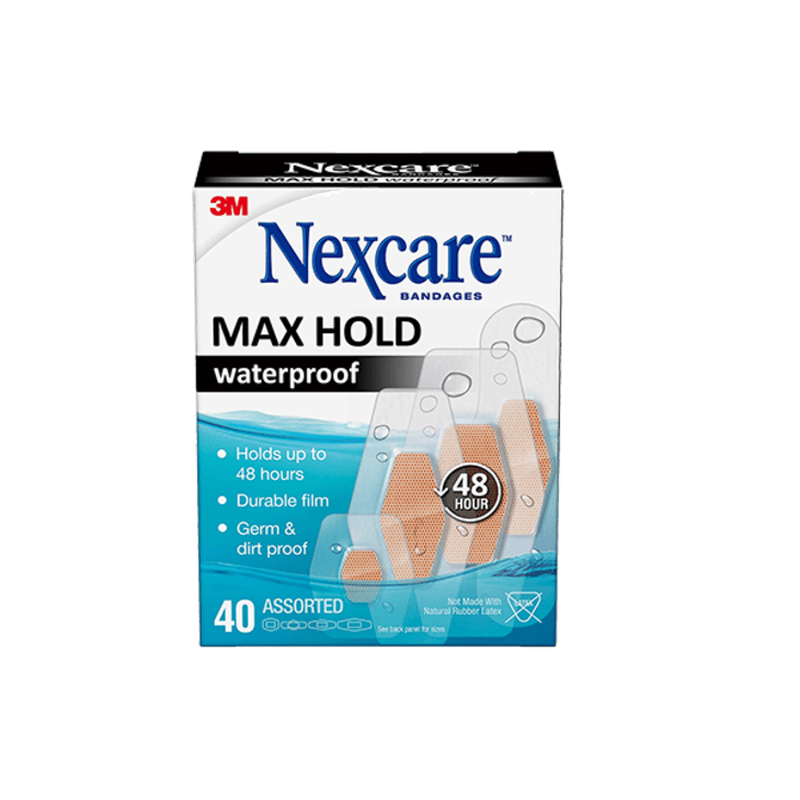 Product Image: Nexcare Max Hold Waterproof Bandages