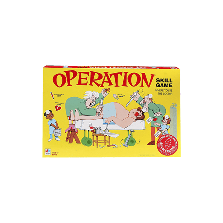 Operation Electronic Board Game at Amazon
