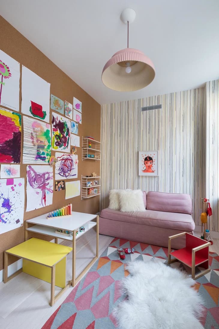Flatiron apartment playroom: