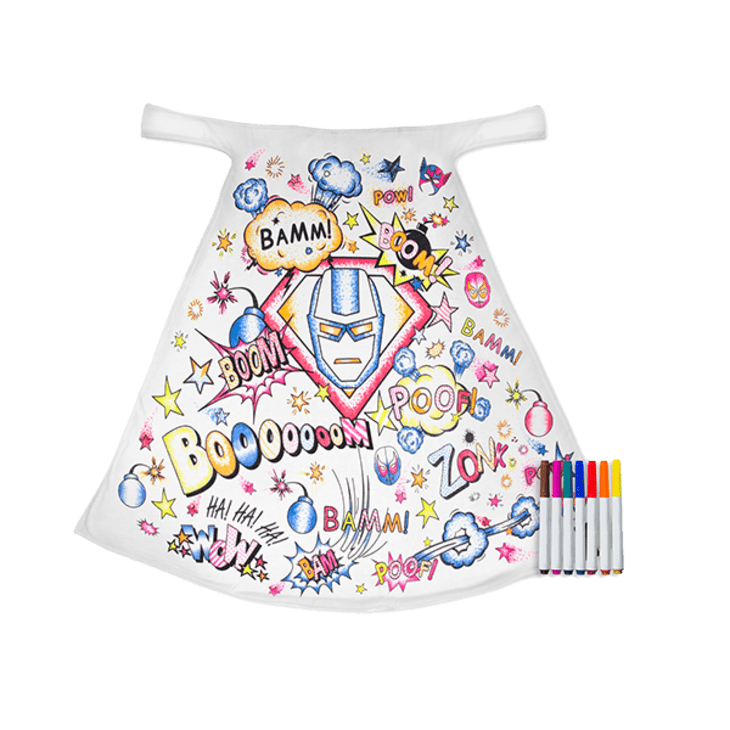 Product Image: Selfie Clothing Co. Color-In Superhero Cape