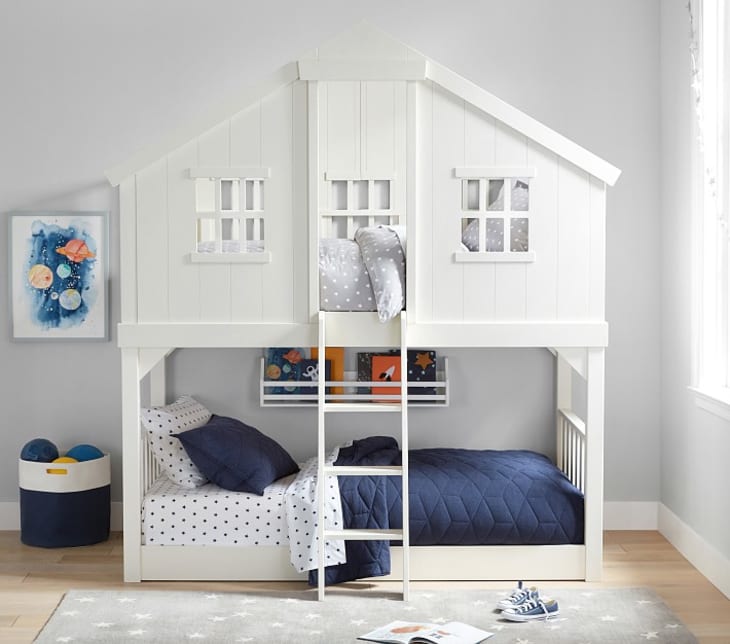 Pottery Barn Kids house bed