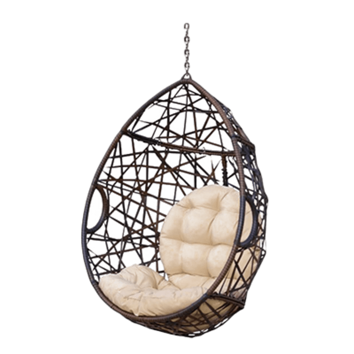 Product Image: Christopher Knight Home Cayuse Wicker Tear Drop Hanging Chair