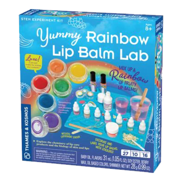 Product Image: Thames & Kosmos Yummy Rainbow Lip Balm Lab