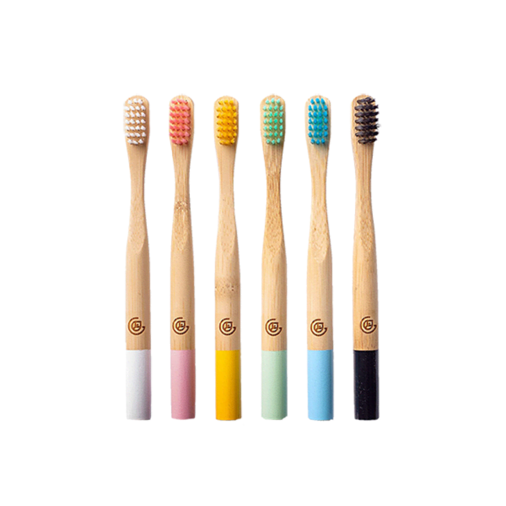 Kids Bamboo Toothbrushes at Amazon