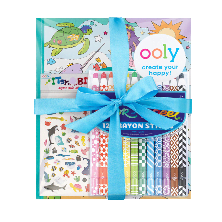 Product Image: OOLY Outrageous Ocean Appeel Coloring Pack
