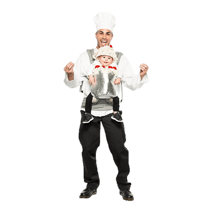 Product Image: Chef & Spaghetti Baby & Me Costume