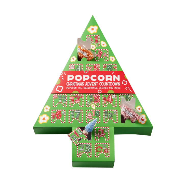 Christmas Popcorn Advent Calendar