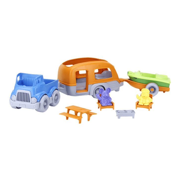 Green Toys RV & Camper Set at Amazon