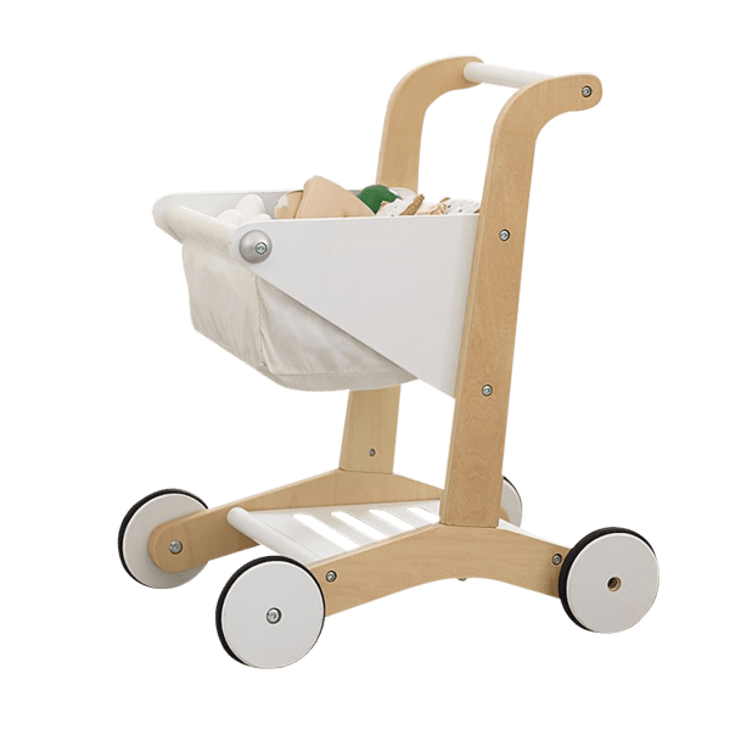 Wooden Shopping Cart at Pottery Barn Kids