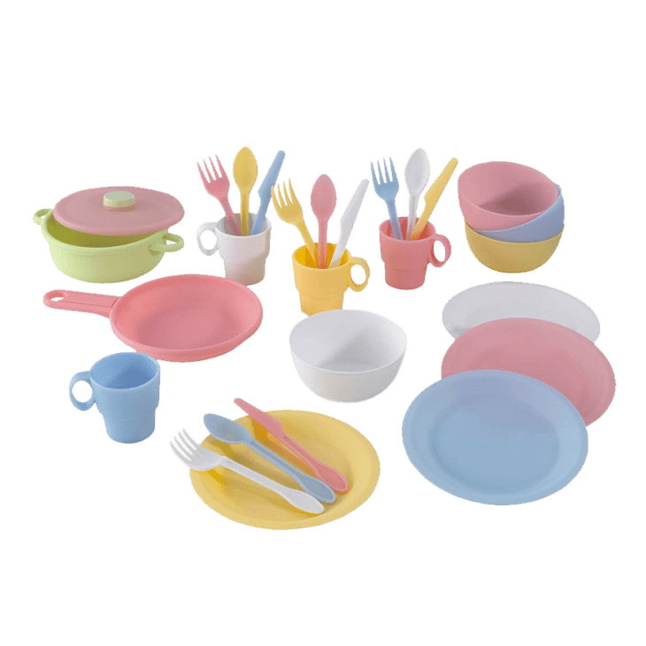 Product Image: KidKraft 27-Piece Pastel Cookware Set