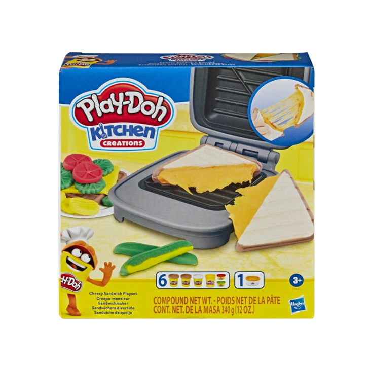 Product Image: Play-Doh Kitchen Creations Cheesy Sandwich Playset
