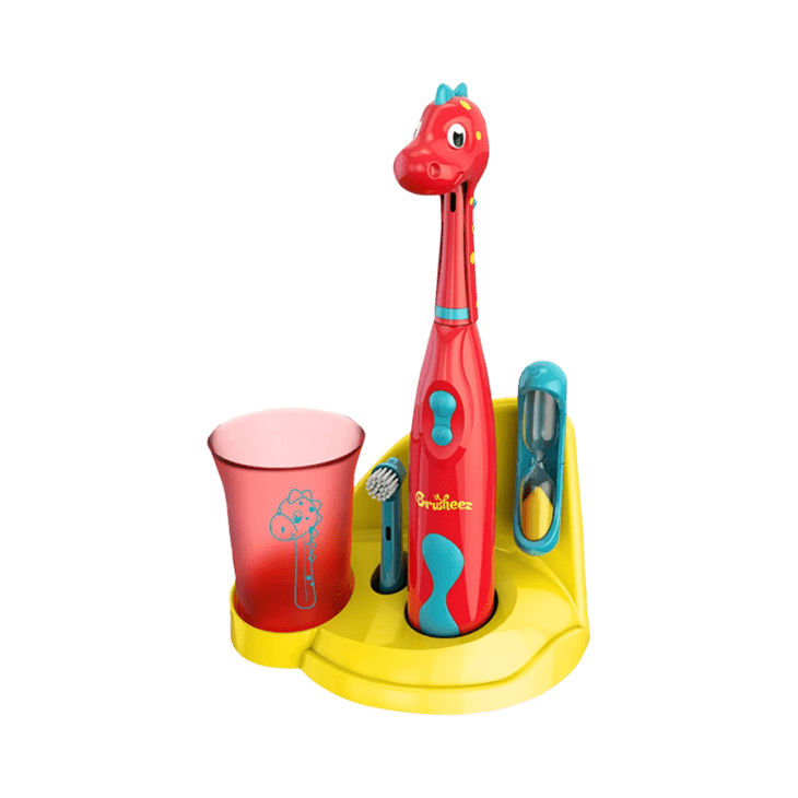 Product Image: Brusheez Pepper the Dinosaur Kid's Electric Toothbrush Set