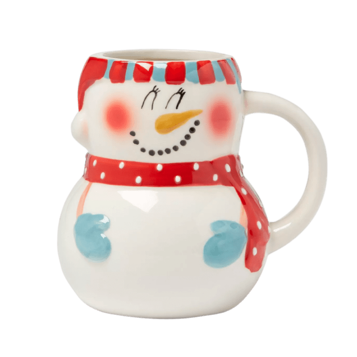 14oz Stoneware Snowman Mug - Threshold™ at Target