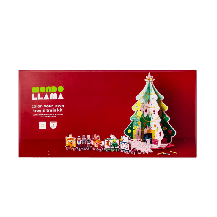 Product Image: Color-Your-Own Tree & Train Kit Large - Mondo Llama™
