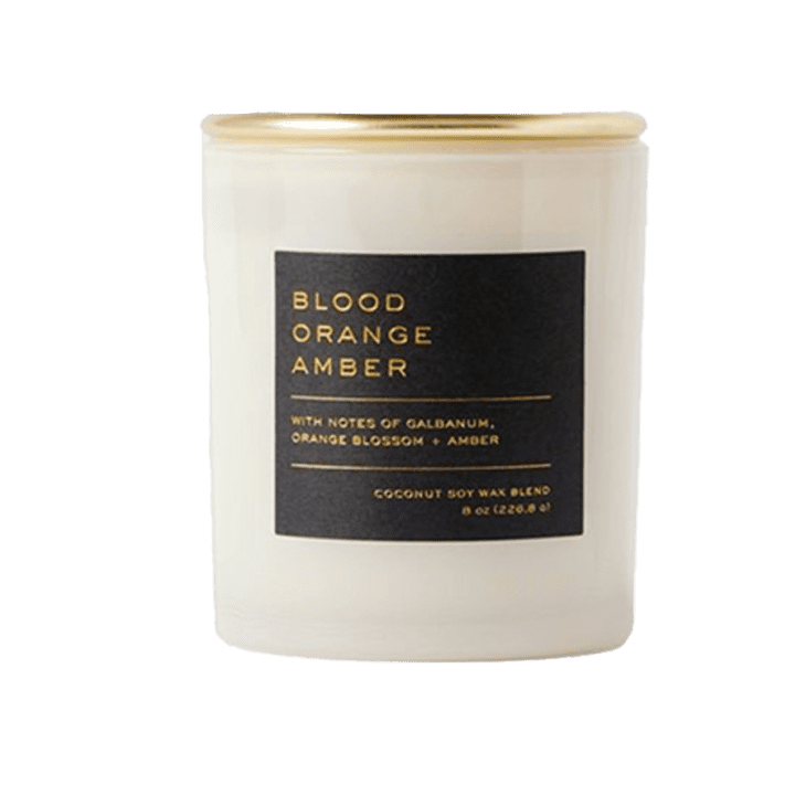 Product Image: Threshold Black Label Blood Orange Amber Candle