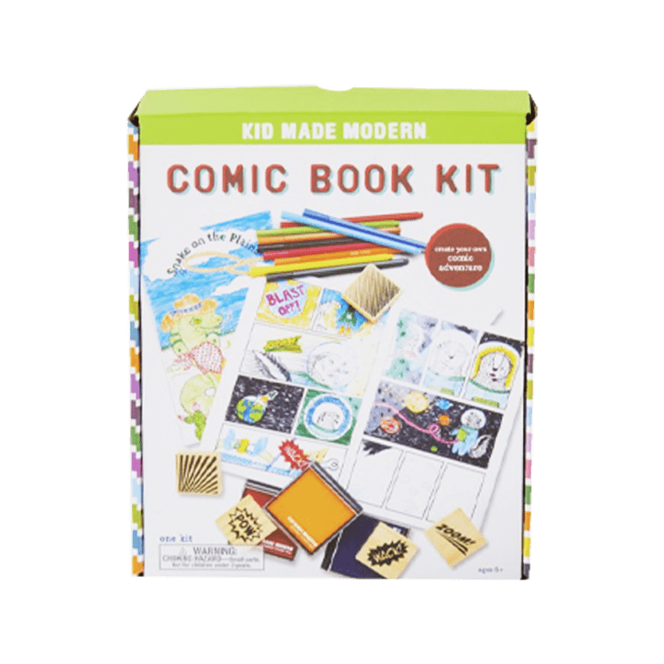 Comic Book Making Kit at Kid Made Modern