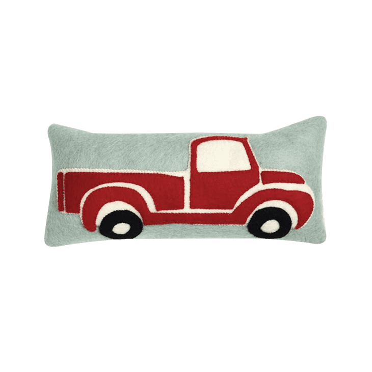 Old Truck Pillow at West Elm