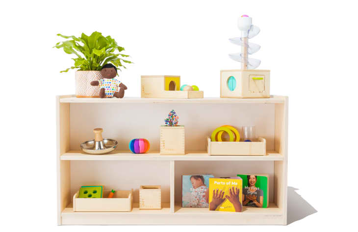 Exclusive The Montessori Playshelf at Lovevery
