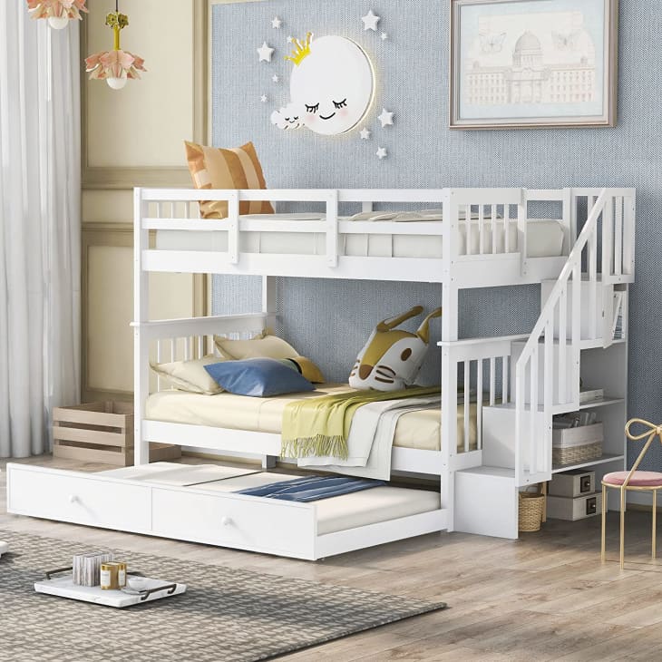 Product Image: Harper & Bright Designs Twin-Over-Twin Bunk Bed
