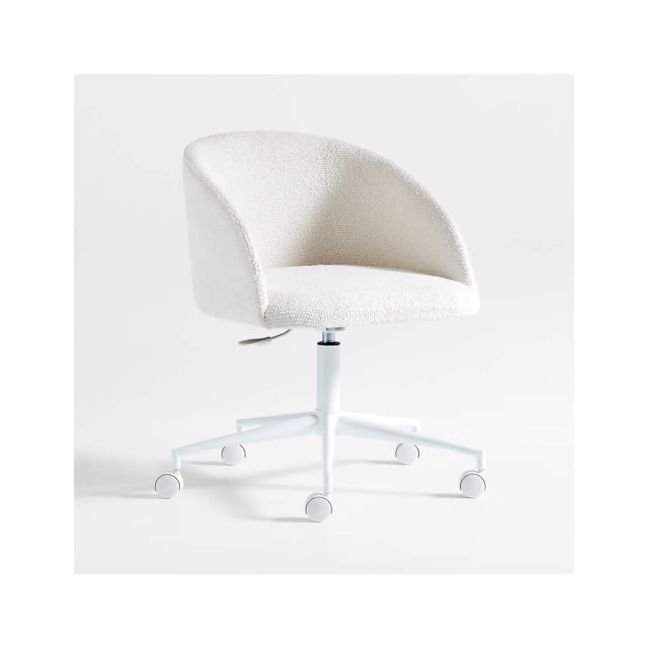 Product Image: Finch Cream Boucle Kids Desk Chair