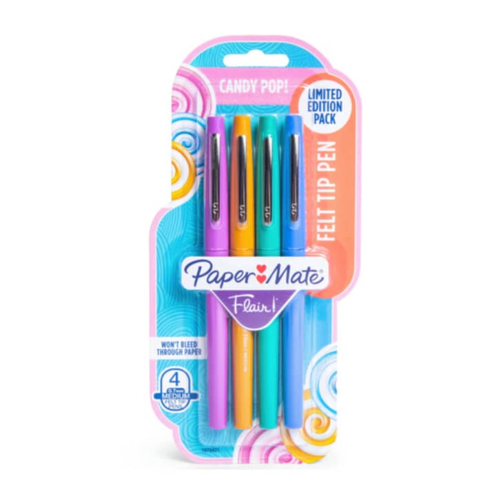 Product Image: Papermate Flair Candy Pop Felt Tip Pens 4-pack