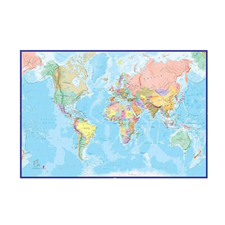 Product Image: Maps International Giant World Map Mural