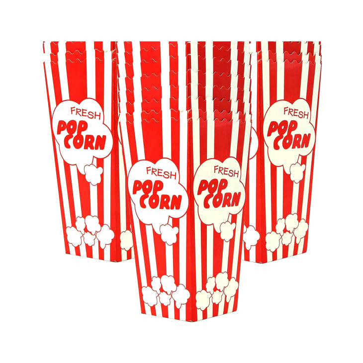 Movie Night Popcorn Paper Boxes at Amazon
