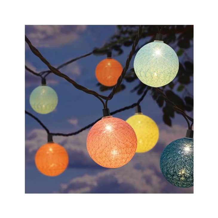 Product Image: Multicolor Ball Outdoor String Lights