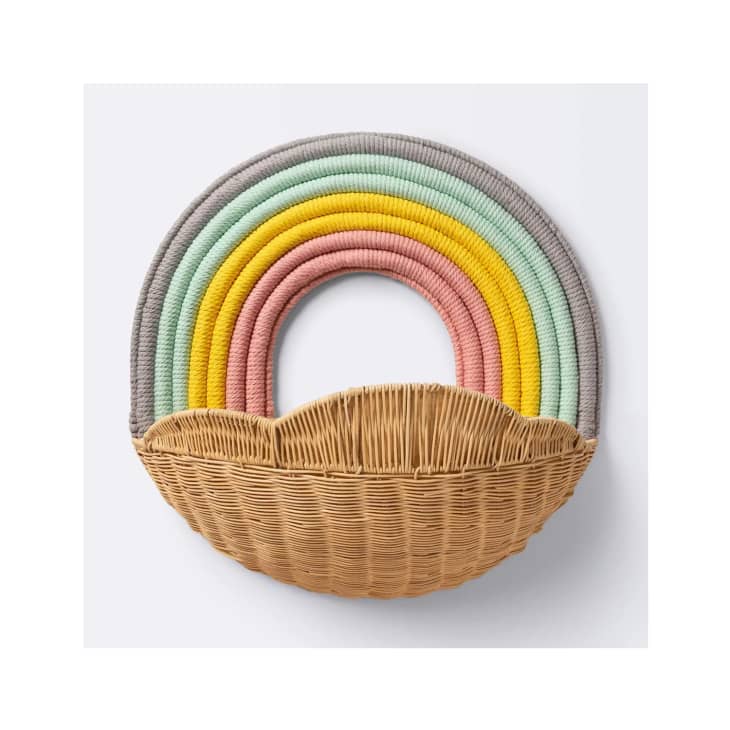 Product Image: Hanging Wall Storage Rainbow Basket