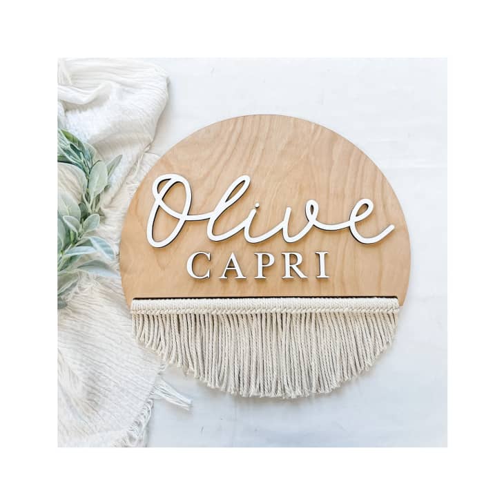 Product Image: Nursery Name Sign