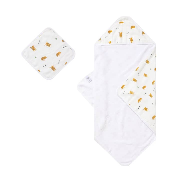 Product Image: Bamboo Little Hooded Towel Set, Cheetah