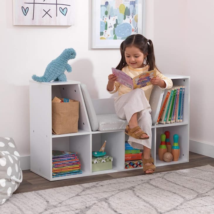 Product Image: KidKraft Wooden Bookcase with Reading Nook