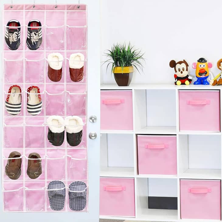 Product Image: 24 Pockets SimpleHouseware Over The Door Hanging Shoe Organizer