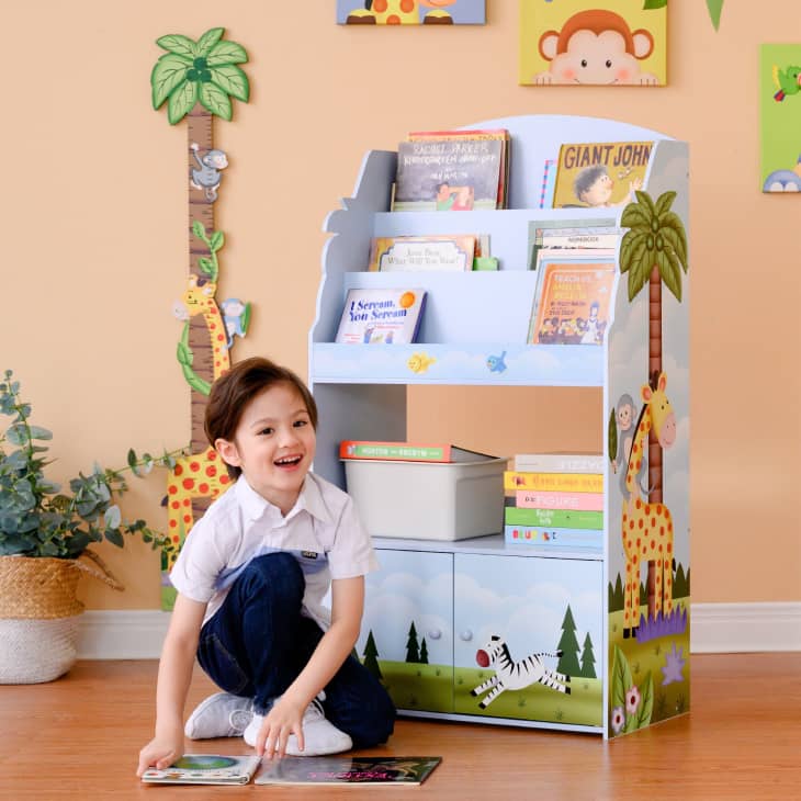Product Image: Sunny Safari 3-Tier Kids Large Display Bookshelf
