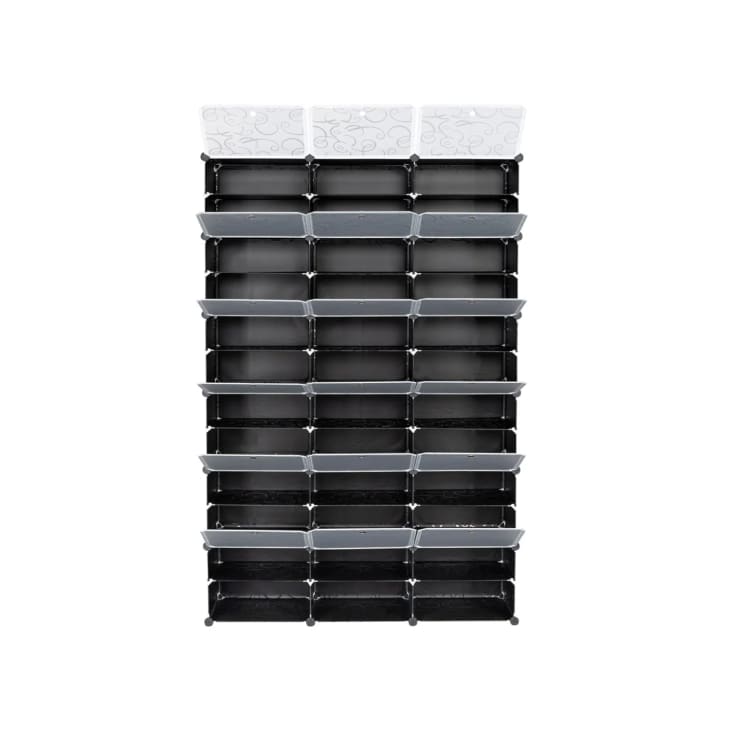 Product Image: Rebrilliant 72 Pair Stackable Shoe Storage Cabinet