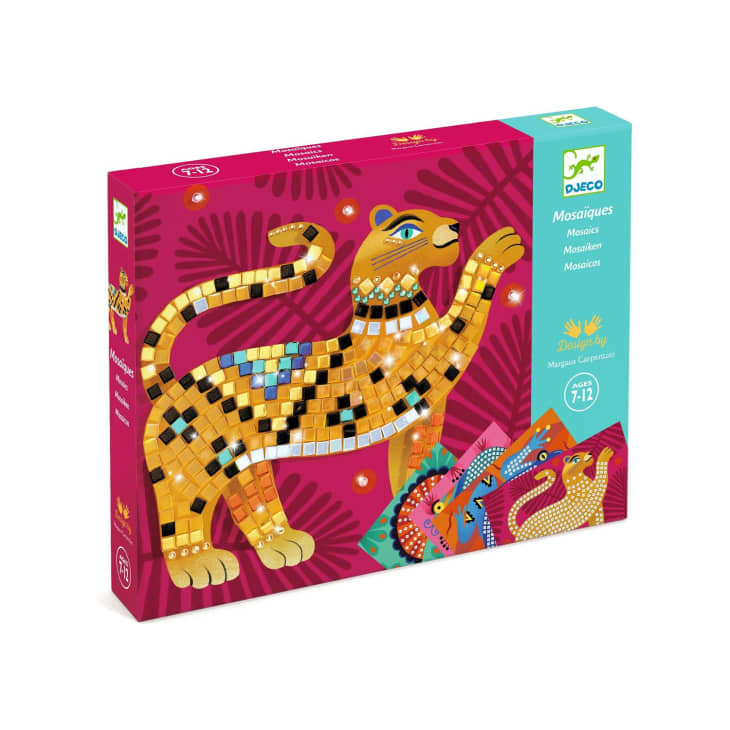 Product Image: Djeco Deep in The Jungle Sticker and Jewel Mosaic Craft Kit