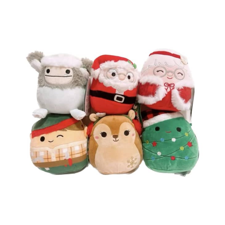 Product Image: Squishmallows 2023 Christmas Bigfoot Elf Reindeer 5" Mini Plush Doll (Set of 6)