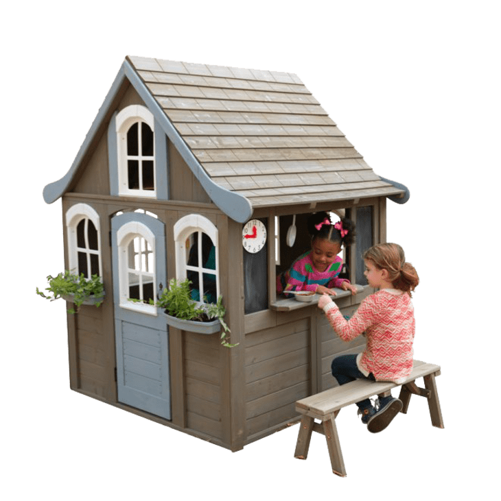 kidkraft forestview ii wooden playhouse