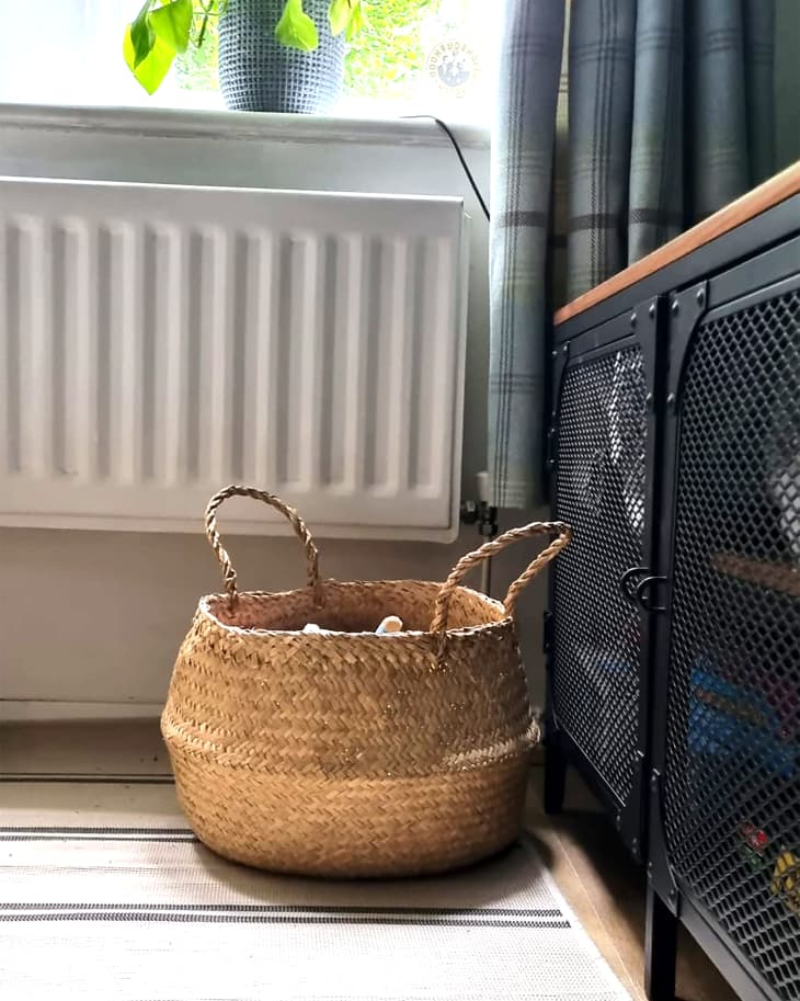 Trofast wicker sale baskets